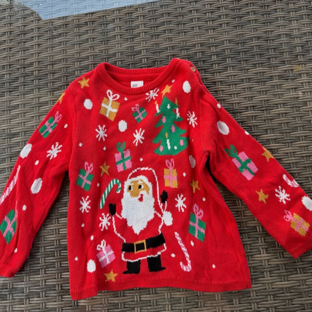 H&M Red Festive Sweater Collection - Picture 2 of 3